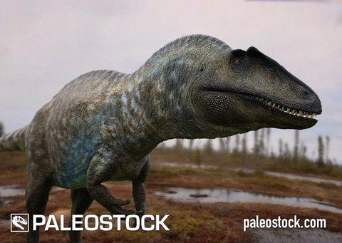 Acrocanthosaurus stock image
