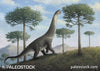 Alamosaurus stock image