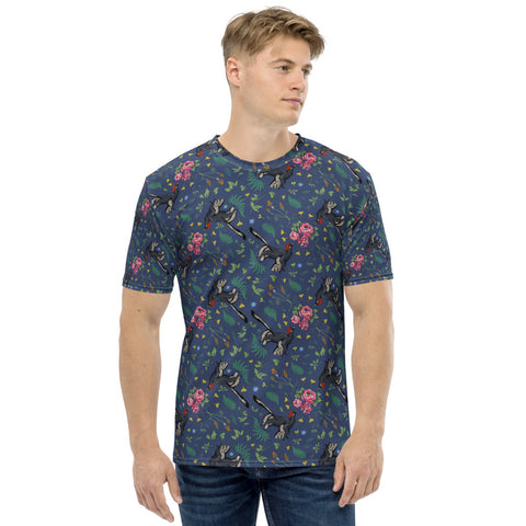 Anchiornis all-over print men's t-shirt