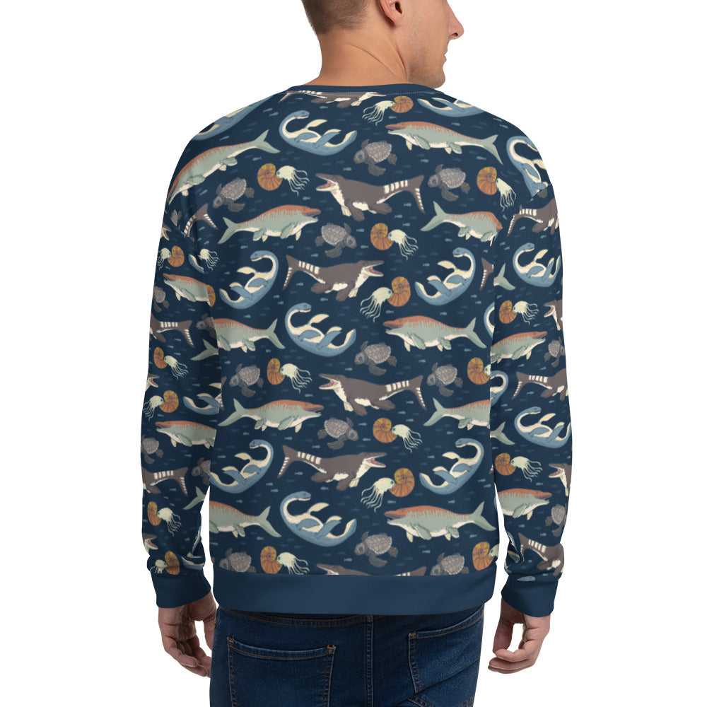 Prehistoric Coasts unisex sweatshirt