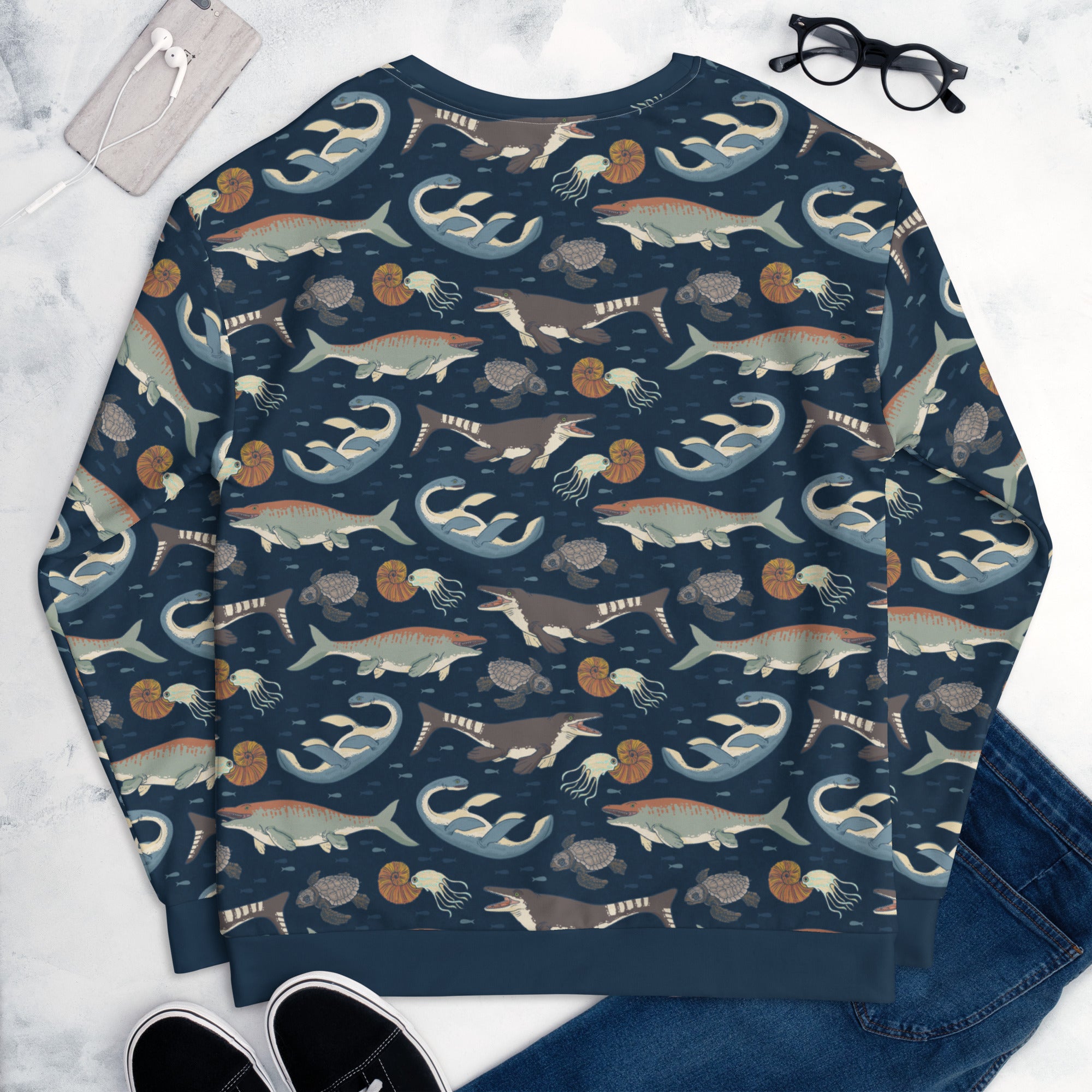 Prehistoric Coasts unisex sweatshirt