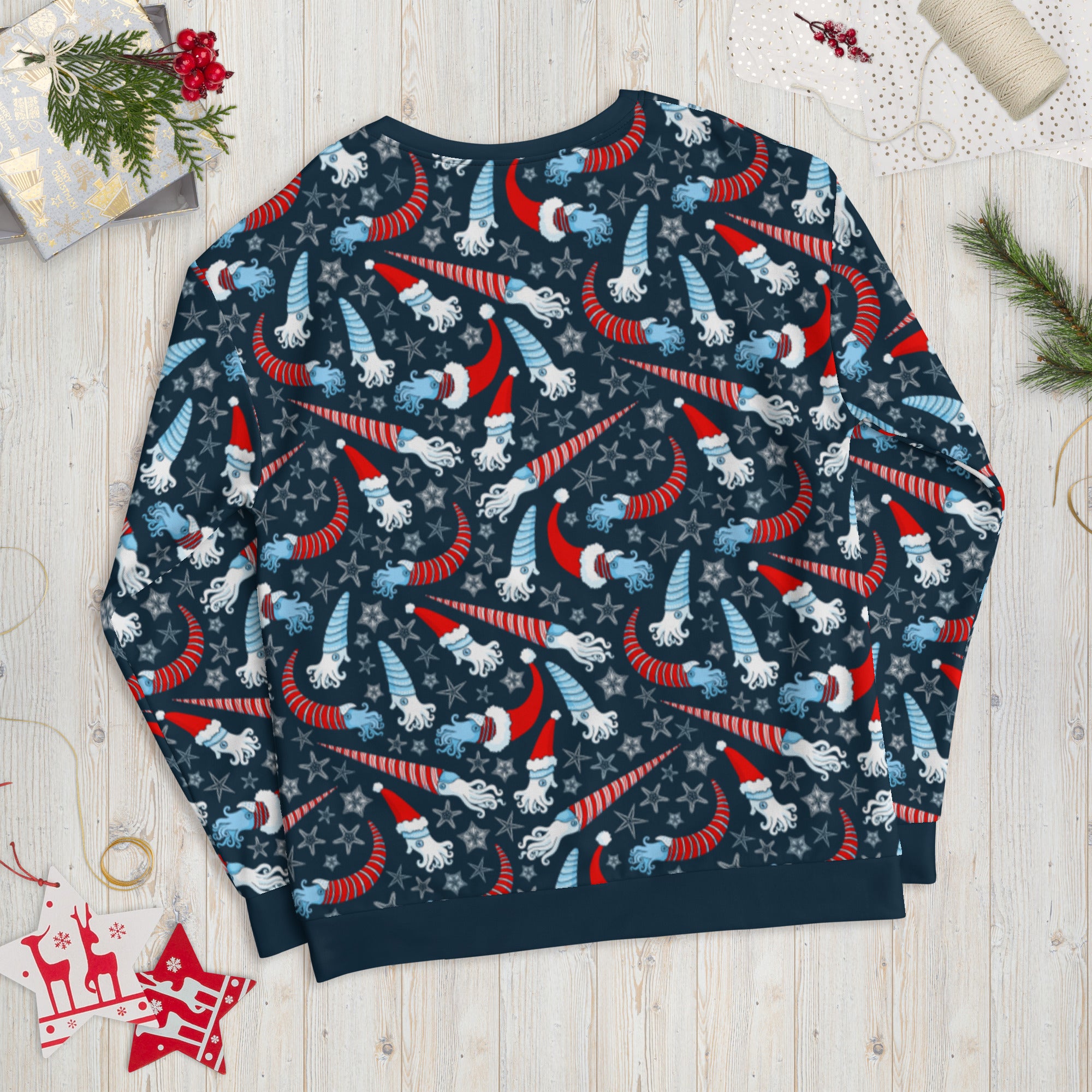 Holiday Cephalopods Sweatshirt