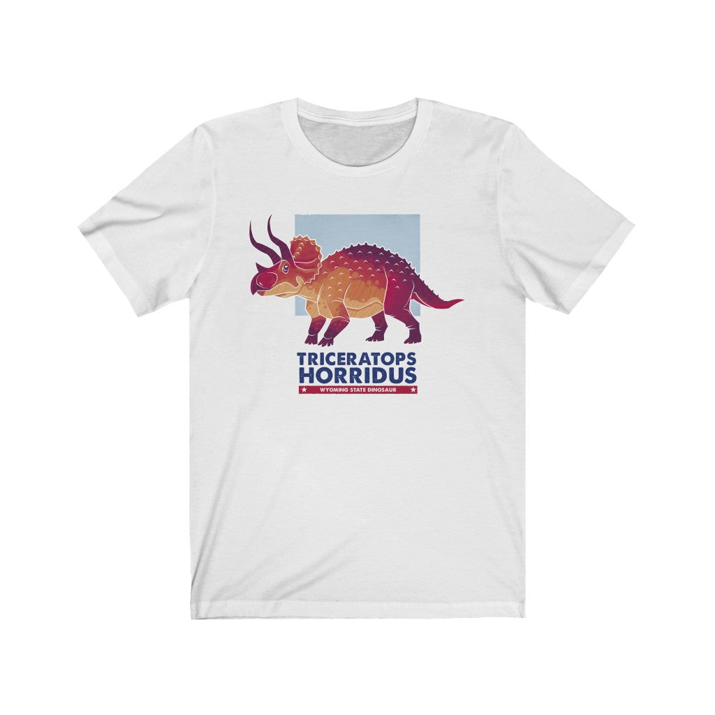 Wyoming State Dinosaur unisex t-shirt