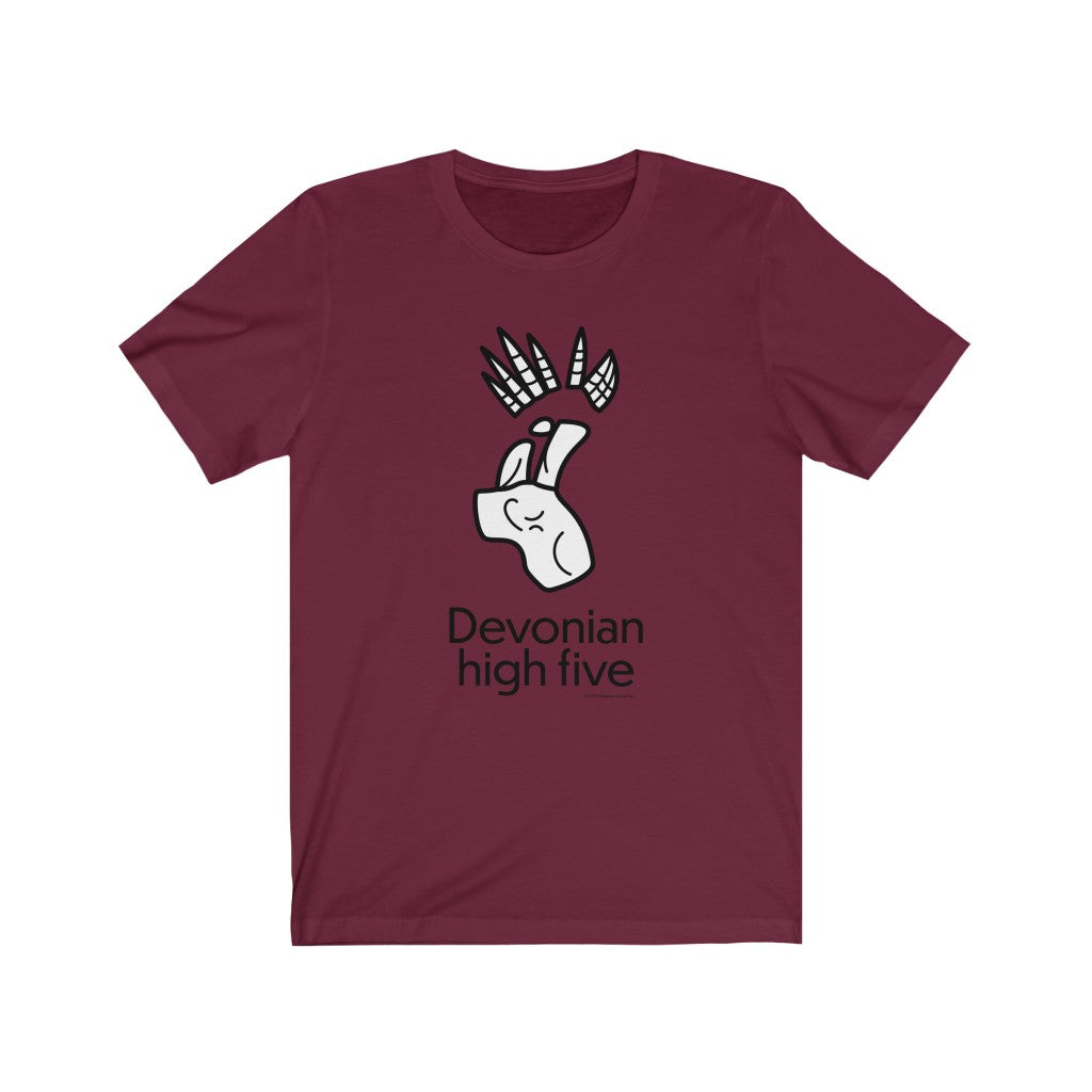 Devonian High Five unisex t-shirt