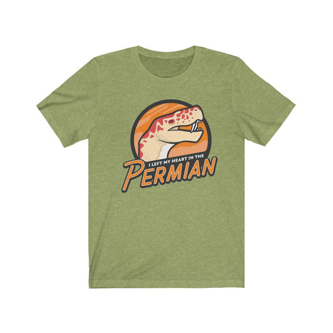 I Left My Heart in the Permian t-shirt