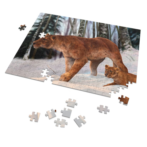 Cave Lion 252-piece puzzle