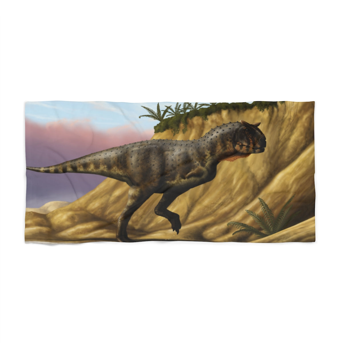 Carnotaurus Beach Towel