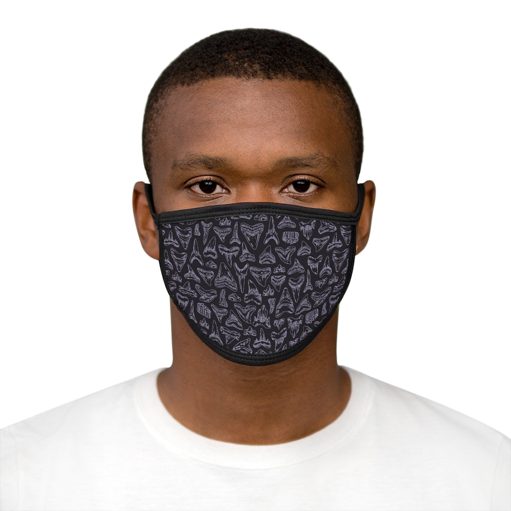 Shark Teeth cotton face mask