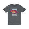 Wyoming State Dinosaur unisex t-shirt