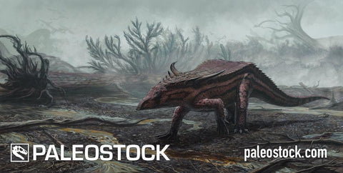 Desmatosuchus Spurensis stock image