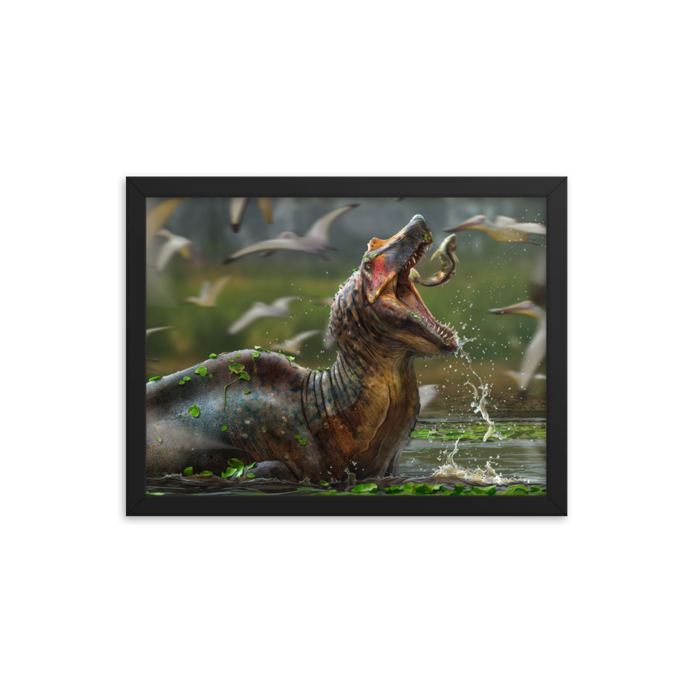 Irritator framed poster