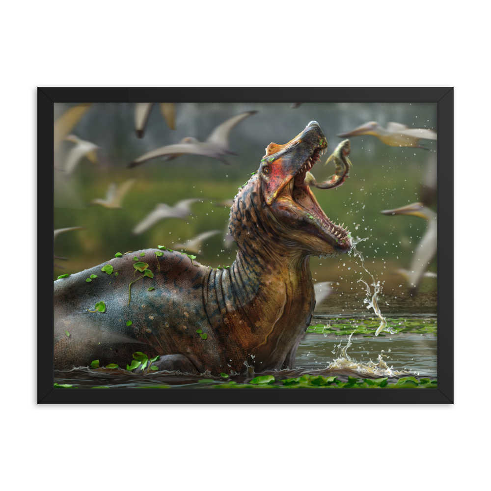 Irritator framed poster