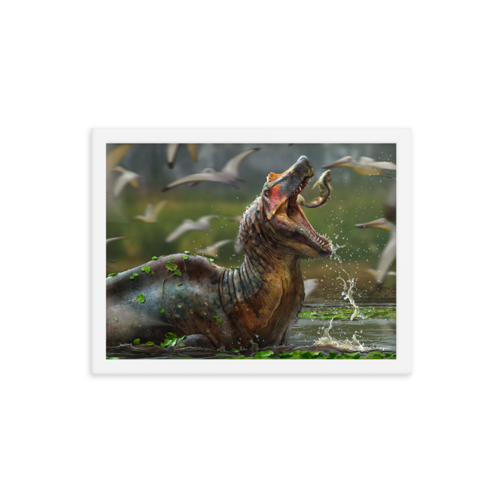 Irritator framed poster