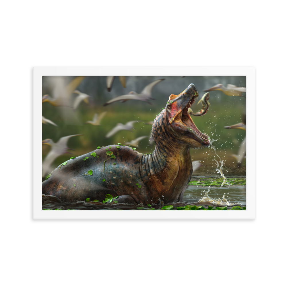 Irritator framed poster