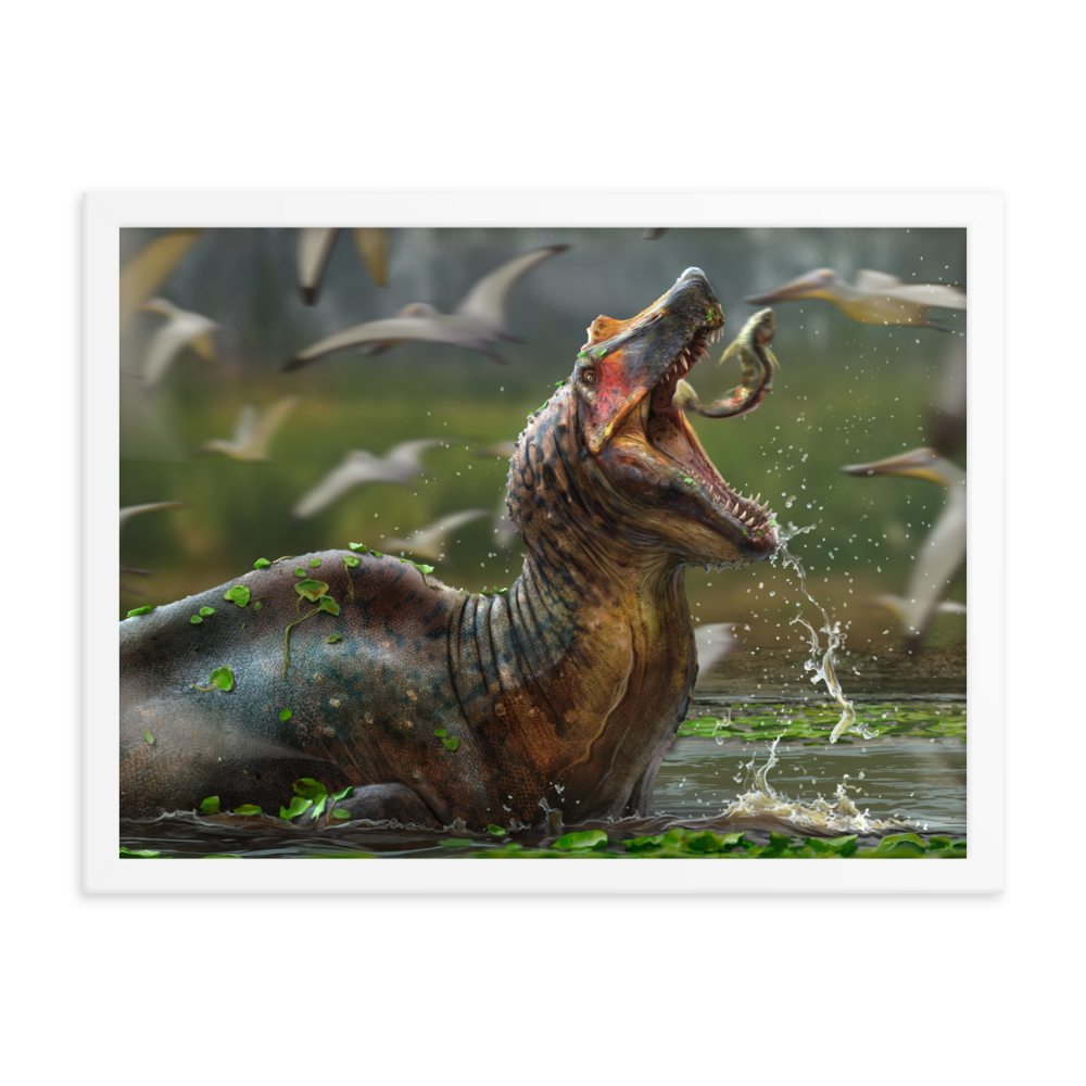 Irritator framed poster