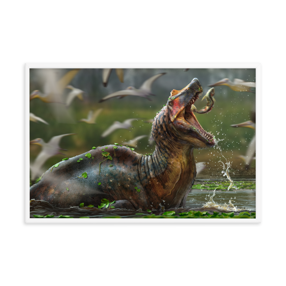 Irritator framed poster