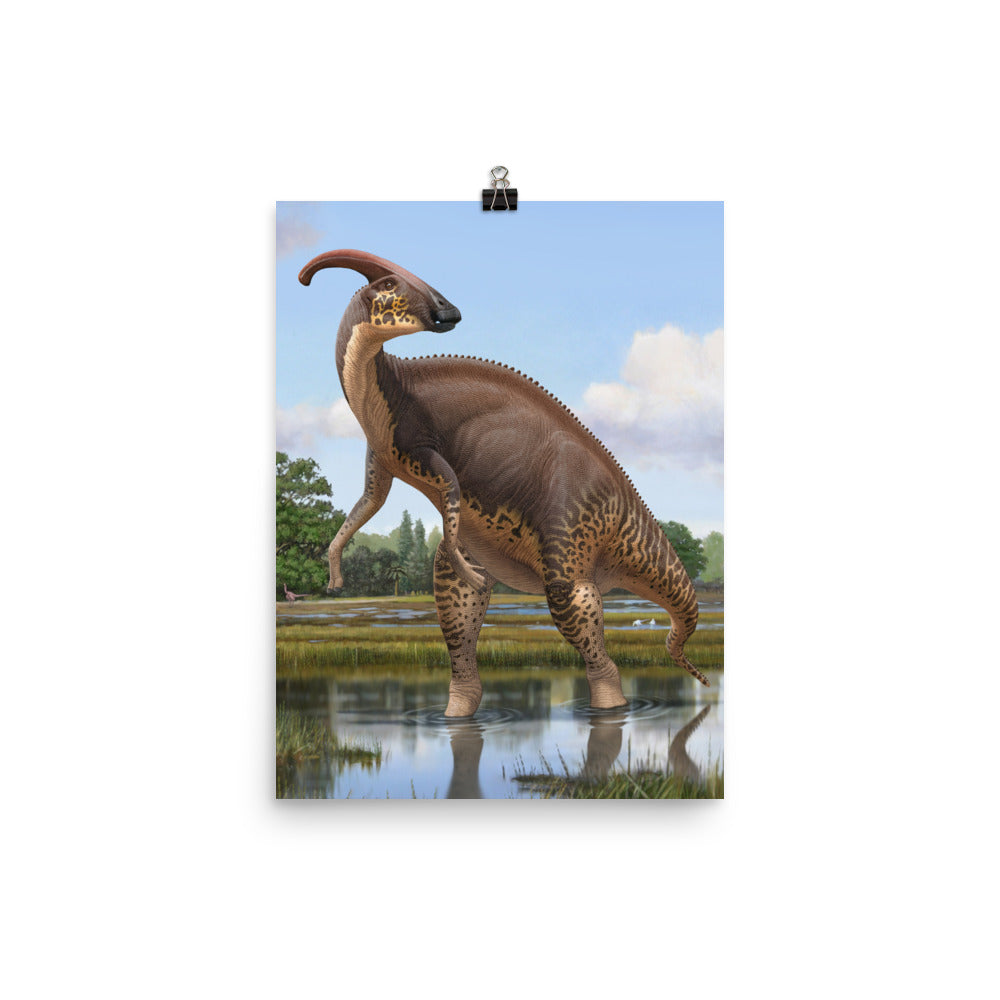 Parasaurolophus poster