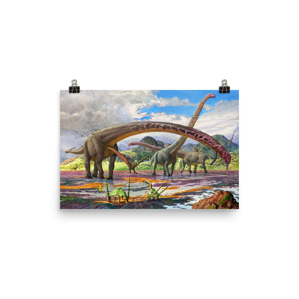 Mamenchisaurus poster