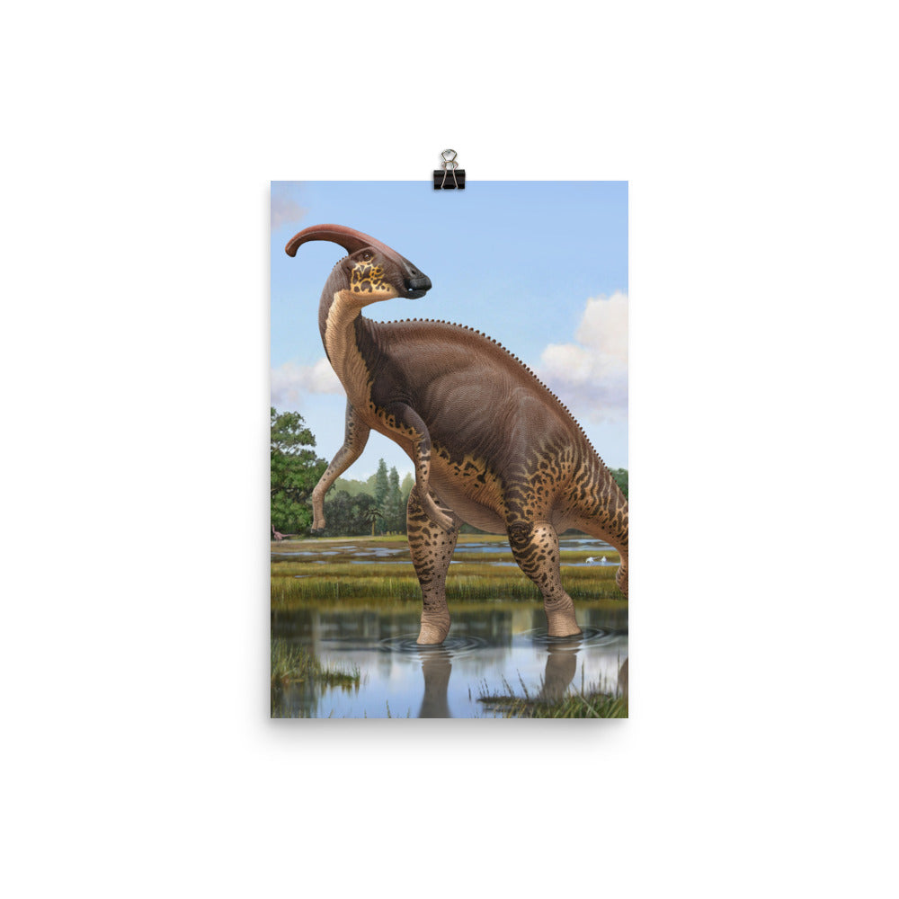 Parasaurolophus poster