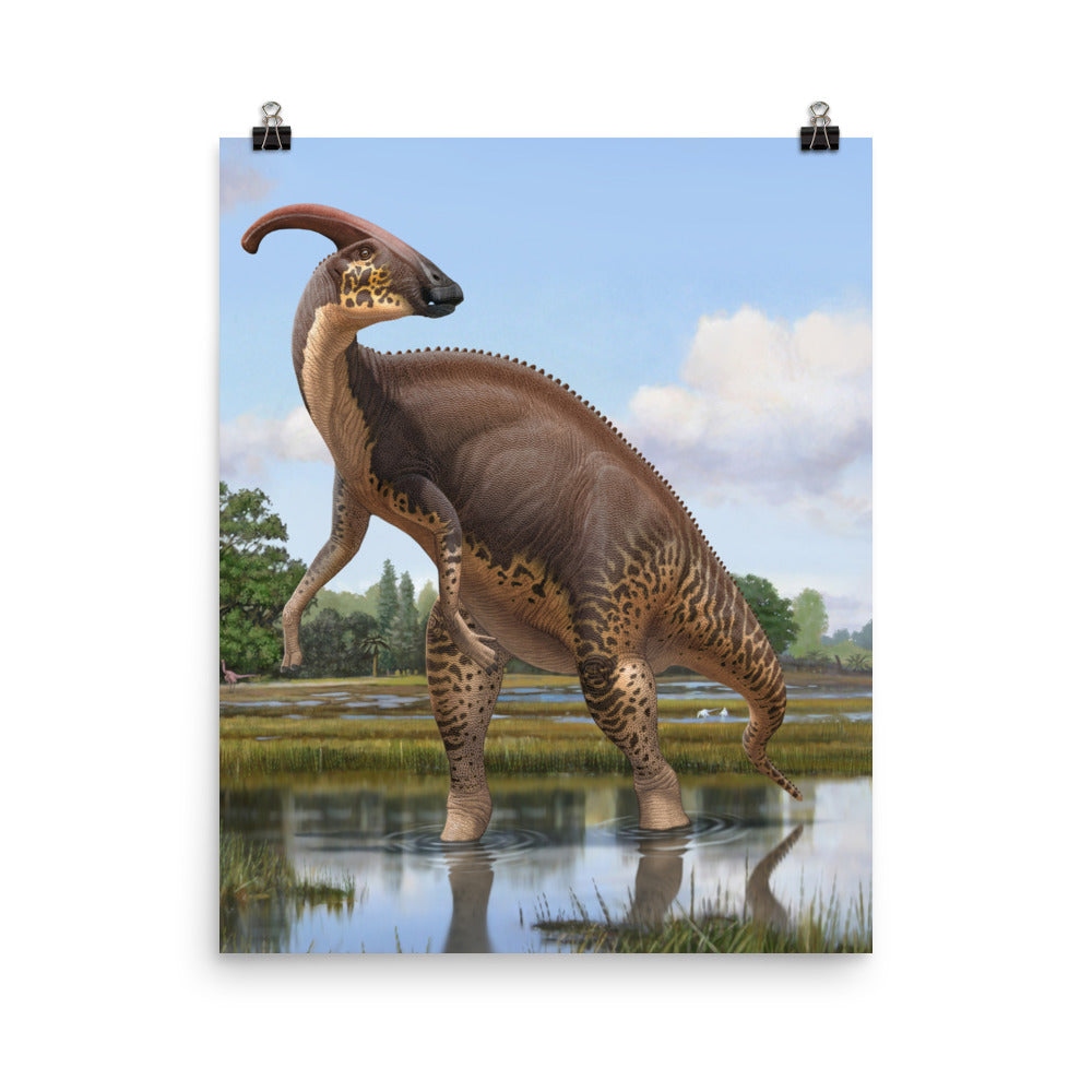 Parasaurolophus poster