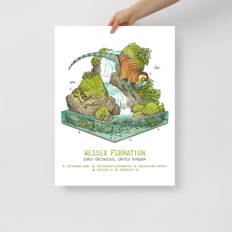 Wessex Formation Diorama 2 poster