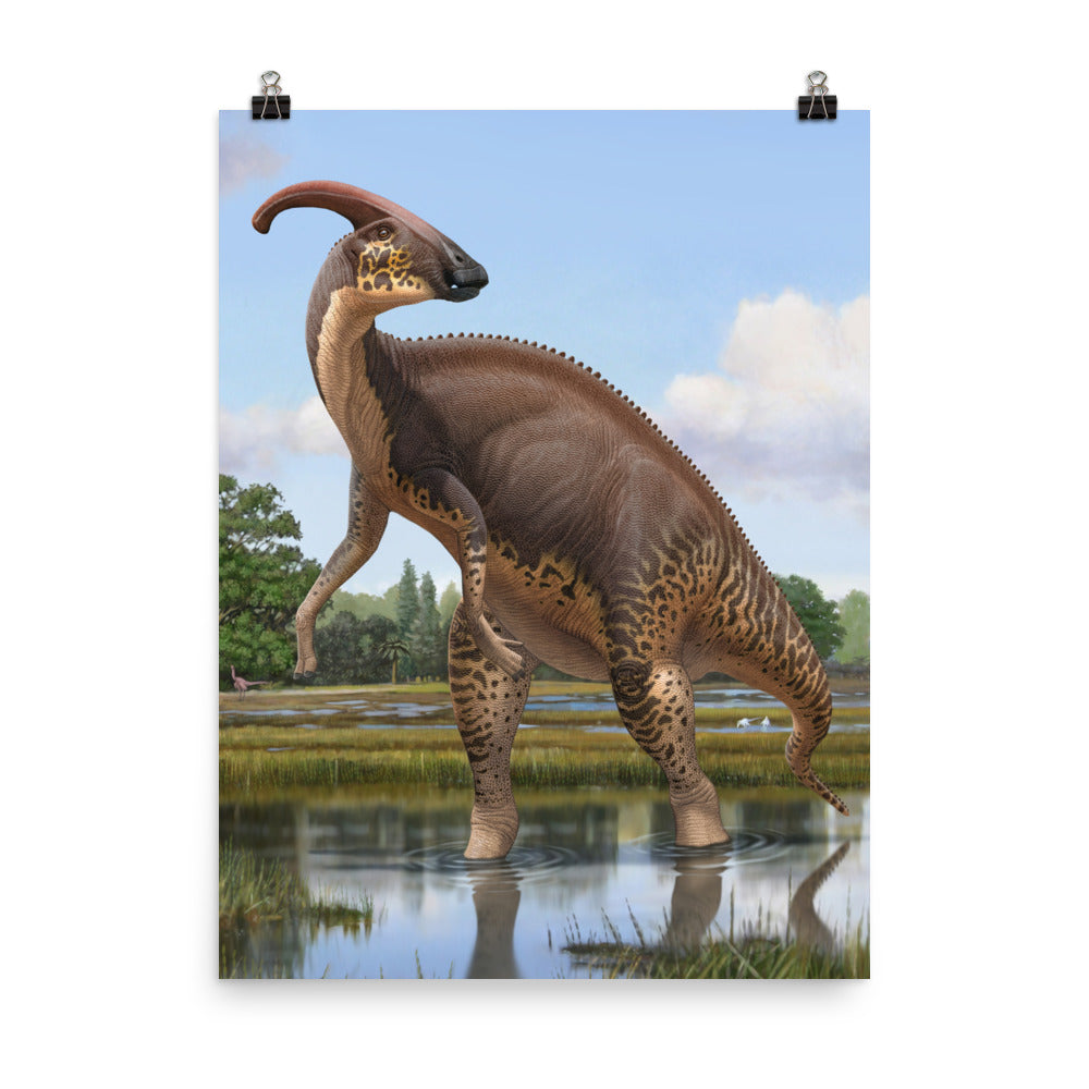 Parasaurolophus poster