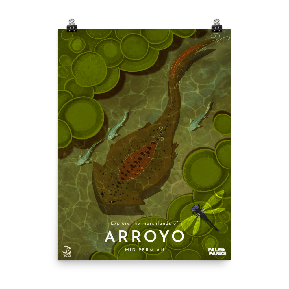 Arroyo Marshlands Paleo Parks poster