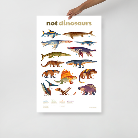 Not Dinosaurs Poster