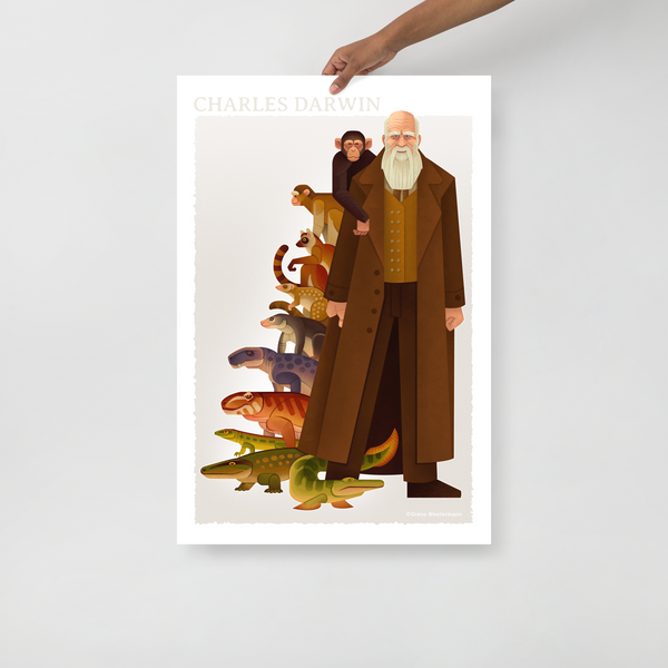 Charles Darwin poster