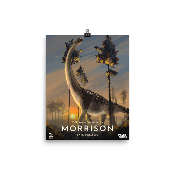 Morrison Paleo Parks poster