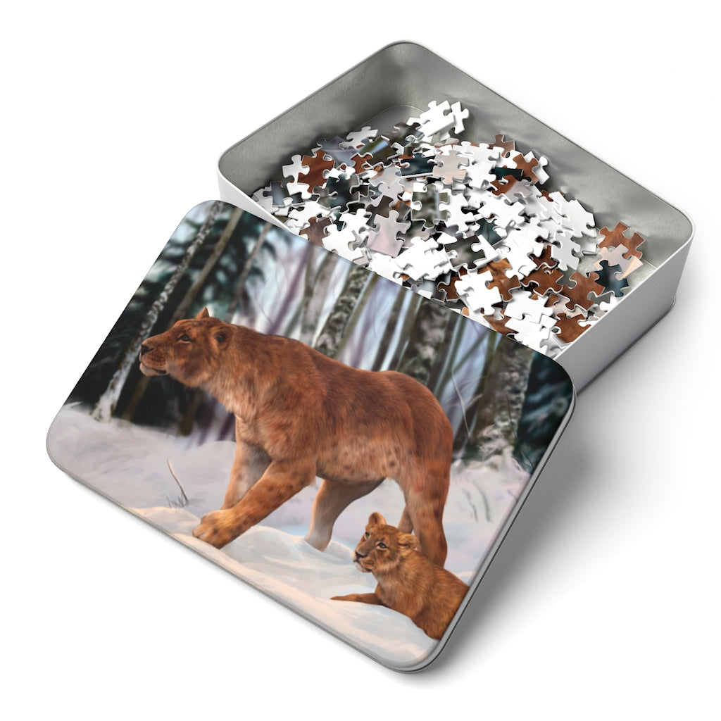 Cave Lion 252-piece puzzle