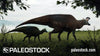 Lambeosaurus stock image
