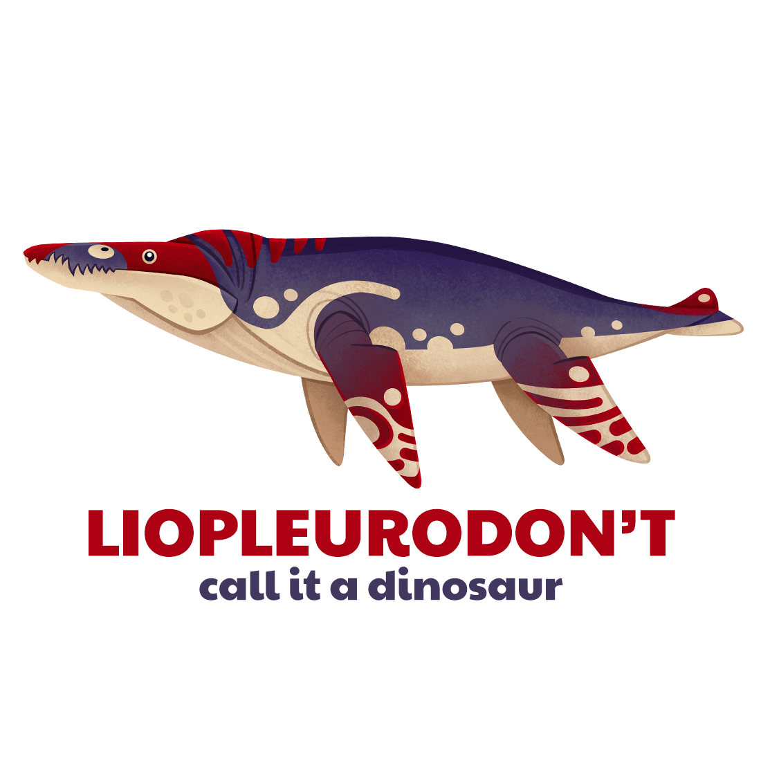 Liopleurodon t-shirt