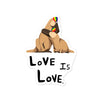 Love Is Love Pride stickers