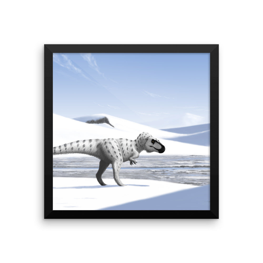 Nanuqsaurus framed print