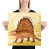 Dimetrodon Permian Weirdo poster