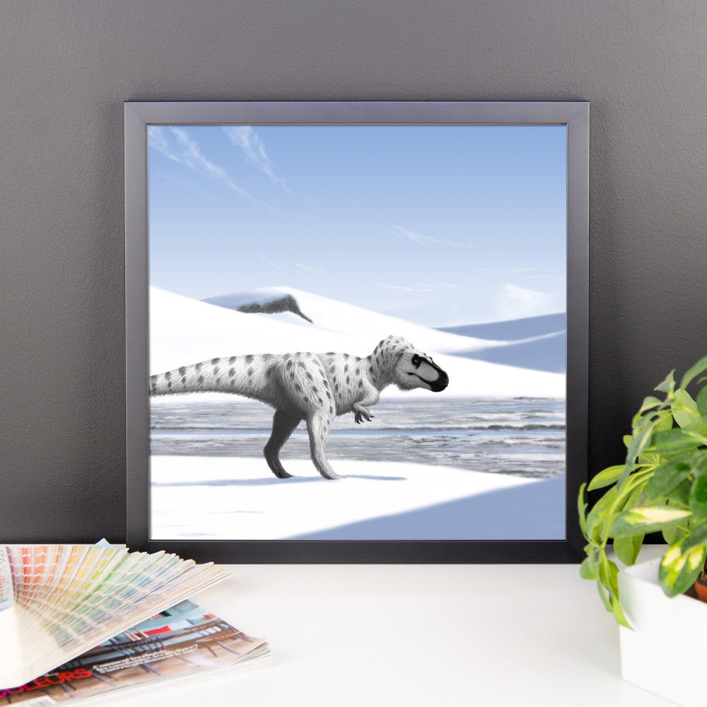 Nanuqsaurus framed print