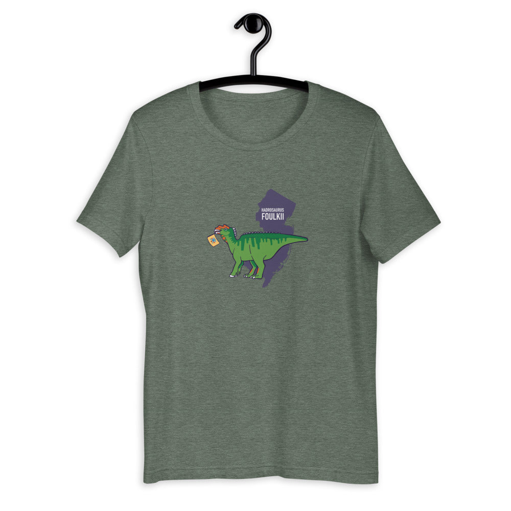 New Jersey State Dinosaur unisex t-shirt