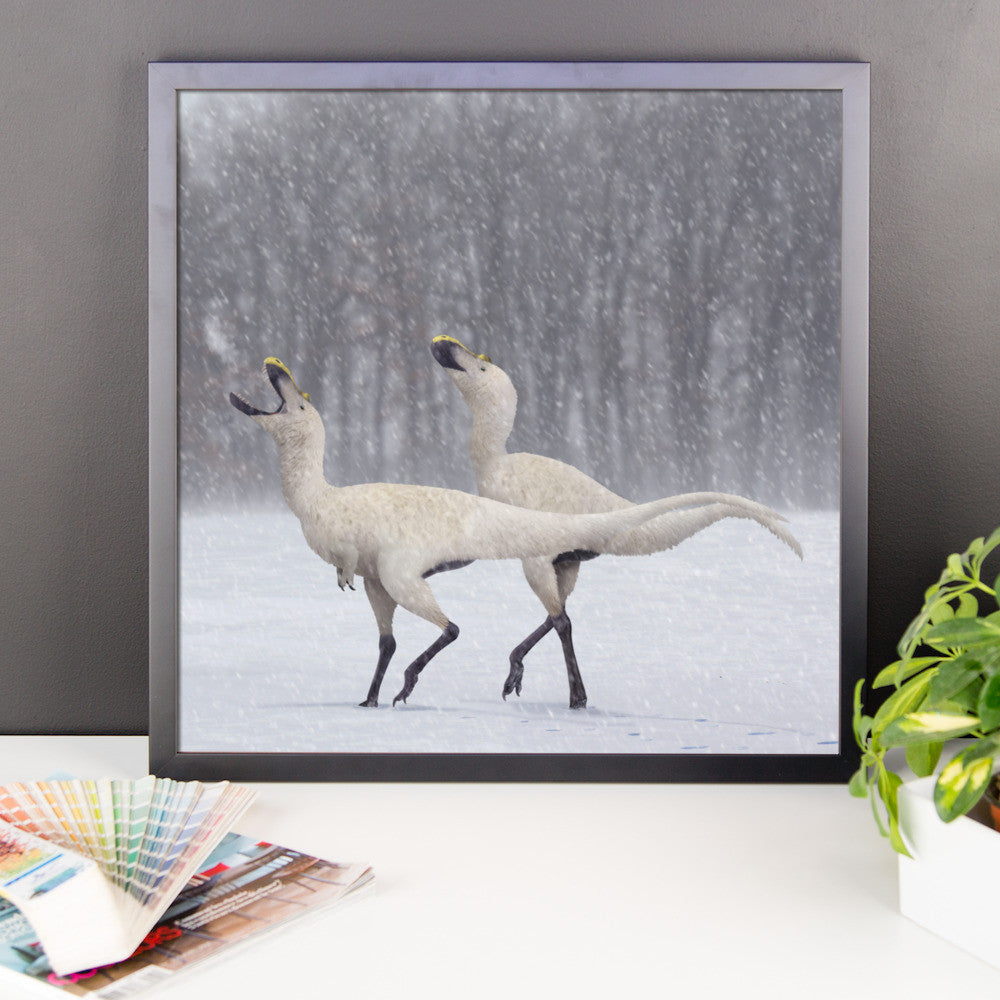 Gorgosaurus framed print