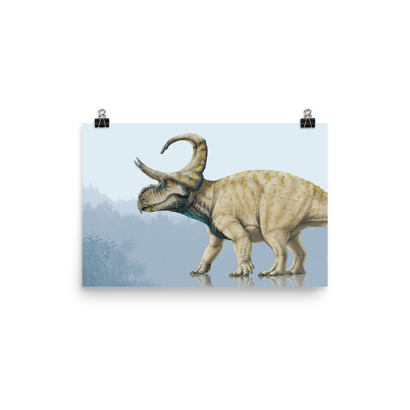 Machairoceratops poster