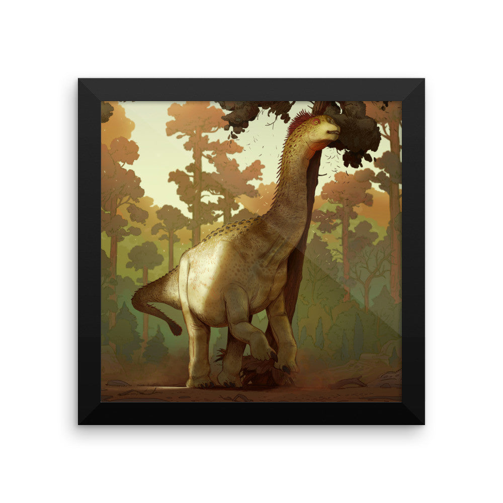 Camarasaurus framed print