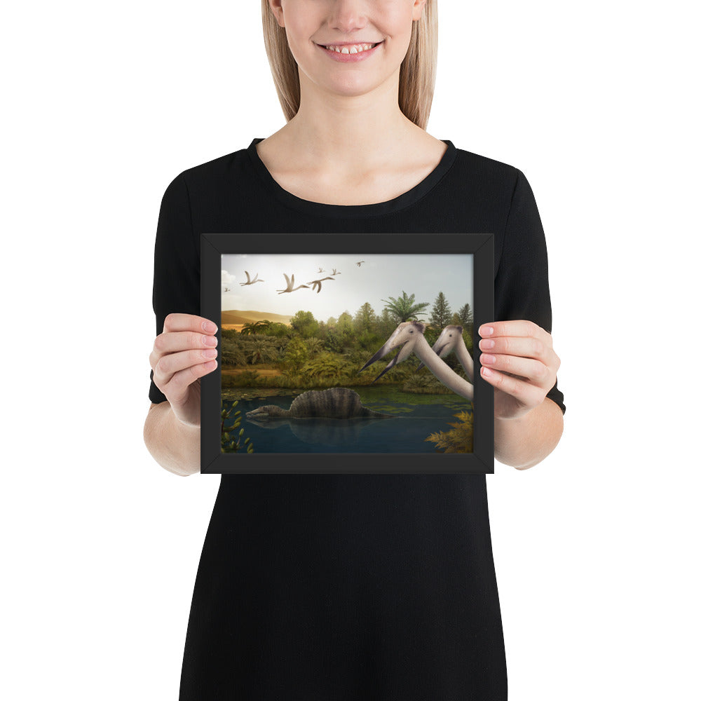 Kem Kem Beds framed print