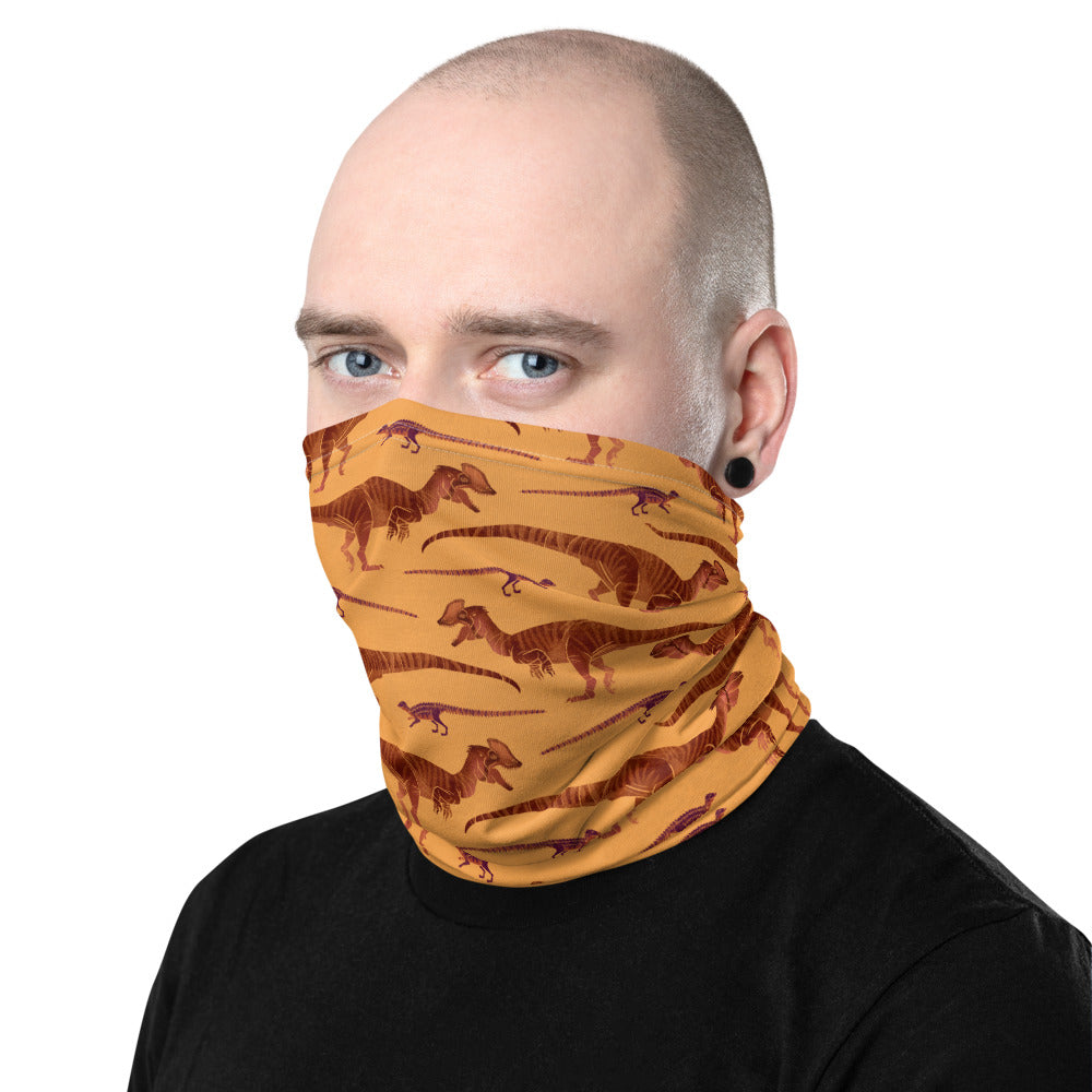 Dilophosaurus neck gaiter