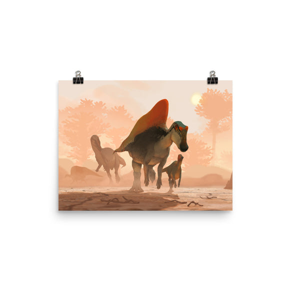 Ouranosaurus poster