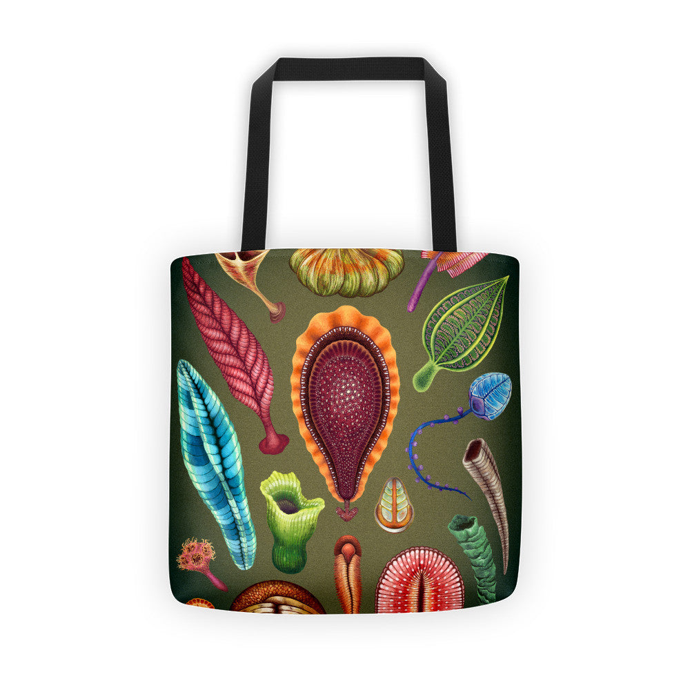 Ediacaran biota tote bag