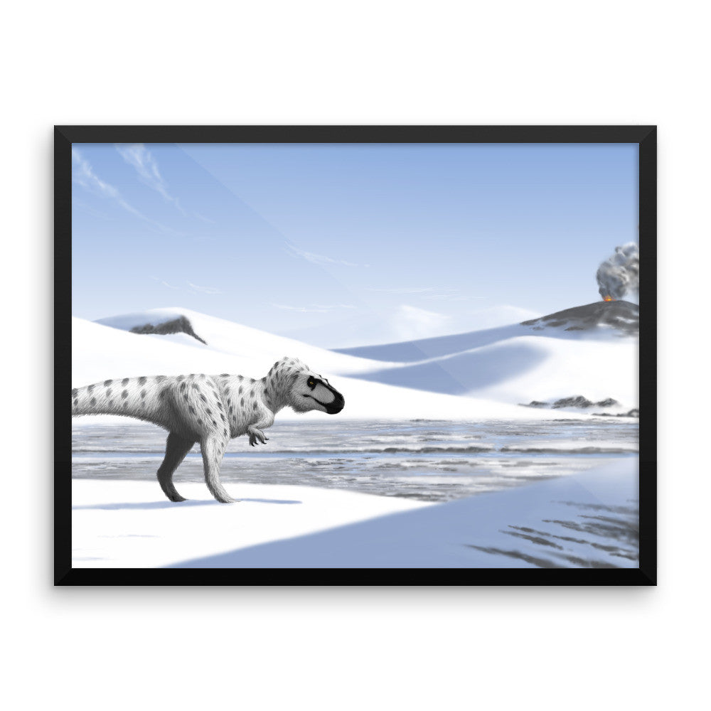 Nanuqsaurus framed print