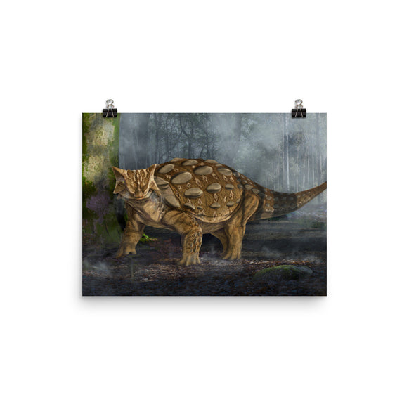 Ankylosaurus poster