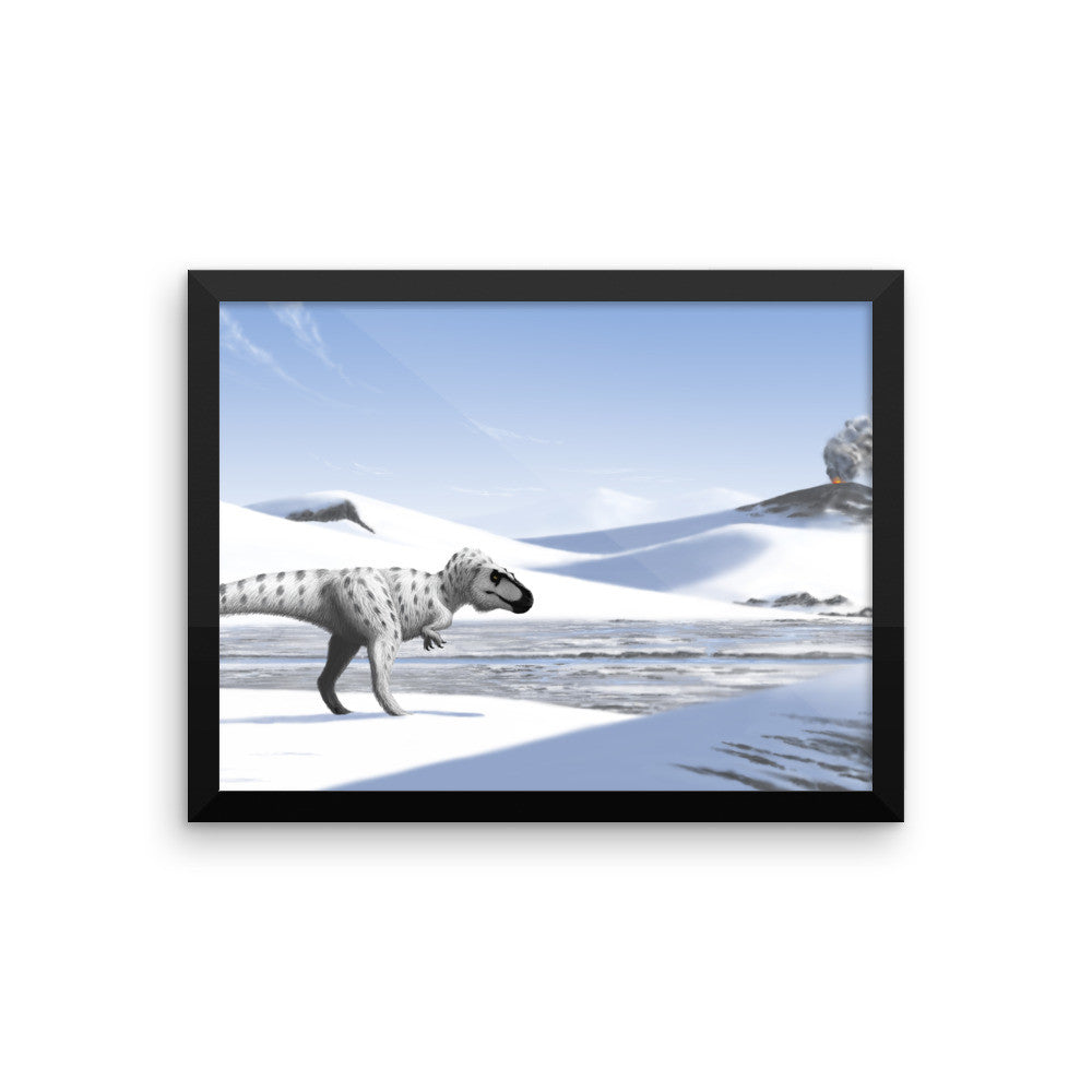 Nanuqsaurus framed print