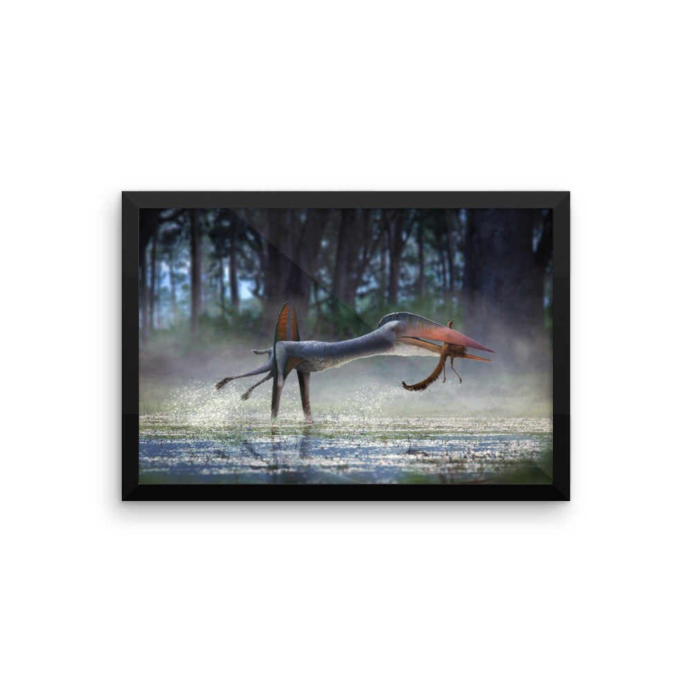 Hatzegopteryx framed print