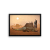 Spinosaurus framed print